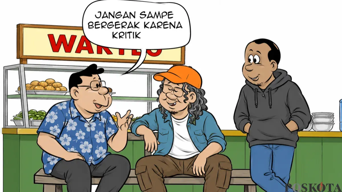 Ilustrasi Obrolan Warteg, Rabu, 14 Oktober 2026. (Sumber: Poskota/Arif Setiadi)