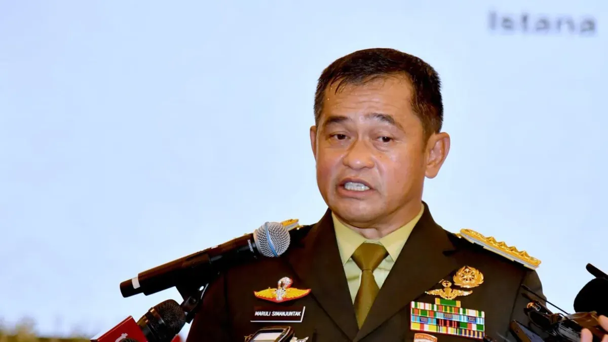 Jenderal Maruli Simanjuntak resmi dilantik Presiden Prabowo Subianto jadi Wakil Panglima TNI. (Sumber: BPMI Setpres/Rusman)