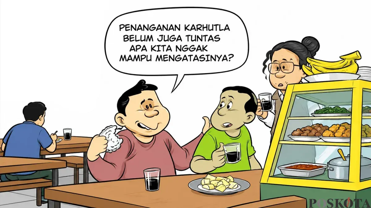 Obrolan warteg hari ini, Kamis, 15 Oktober 2026. (Sumber: Poskota/Arif Setiadi)