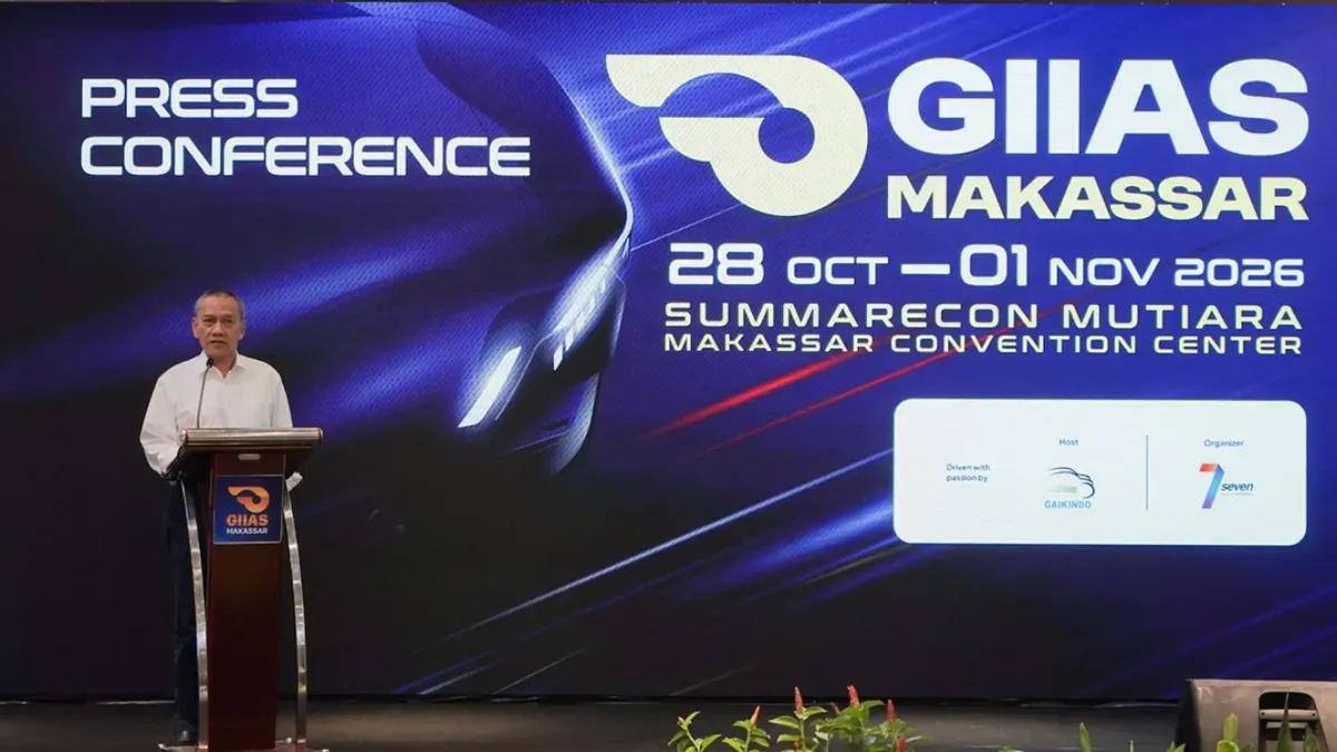 Press conference GIIAS 2026 Makassar, Sulawesi Selatan. (Sumber: GIIAS)