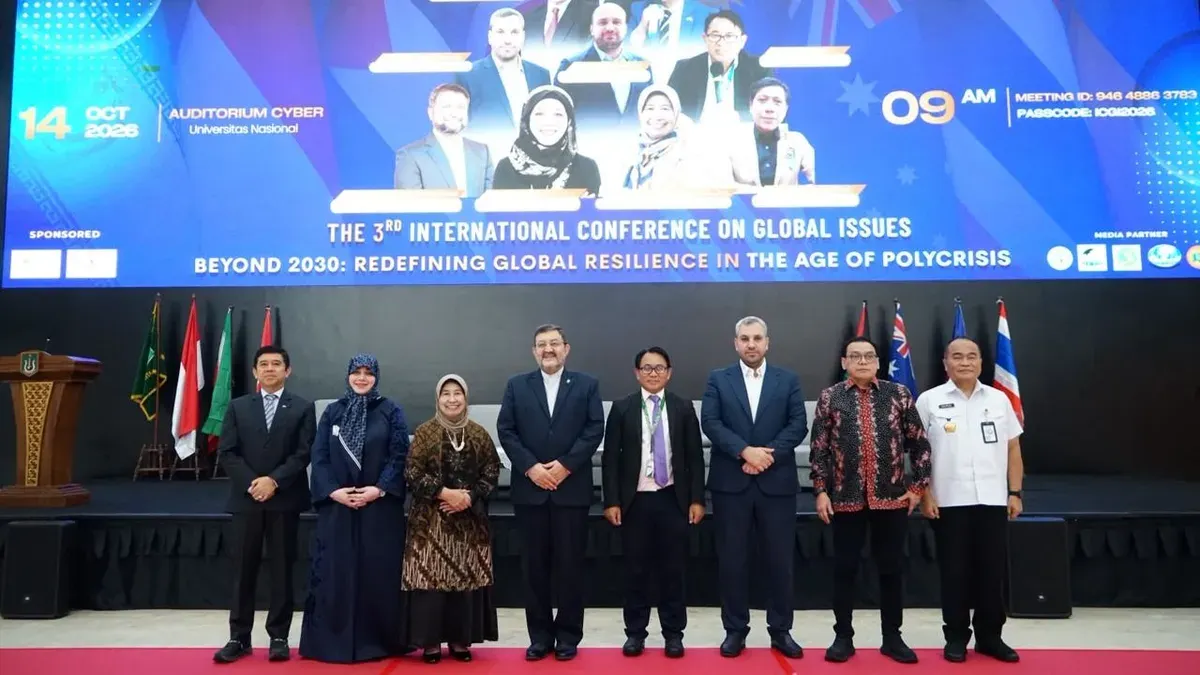 Forum ICGI 2026 digelar di Auditorium Cyber Unas, Jakarta Selatan, Rabu, 14 Oktober 2026. (Sumber: Dok. Istimewa)