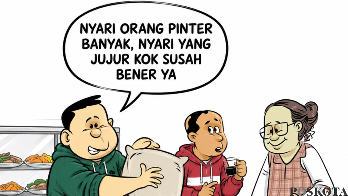Ilustrasi Obrolan Warteg, Senin, 19 Oktober 2026. (Sumber: Poskota/Arif Setiadi)