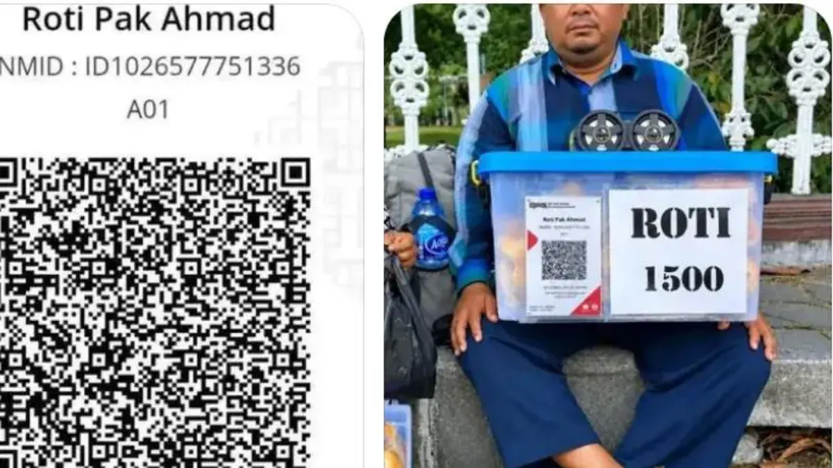 Penipuan QRIS berkedok donasi penjual roti yang buta (Dok. Threads/@lifestruglling)