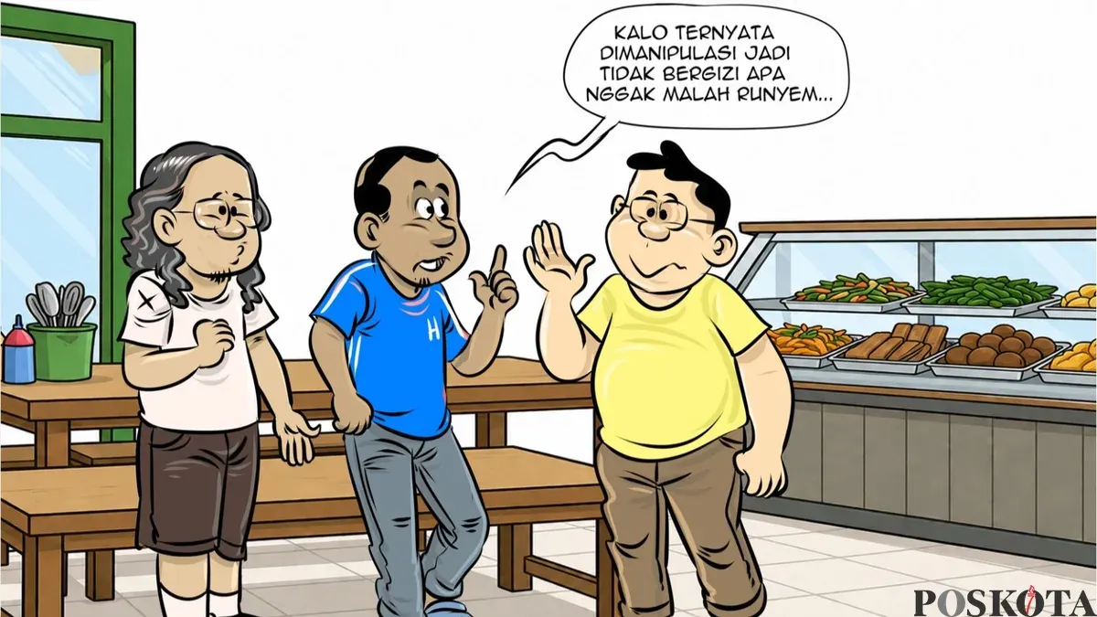 Obrolan warteg hari ini, Kamis, 22 Oktober 2026. (Sumber: Poskota/Arif Setiadi)