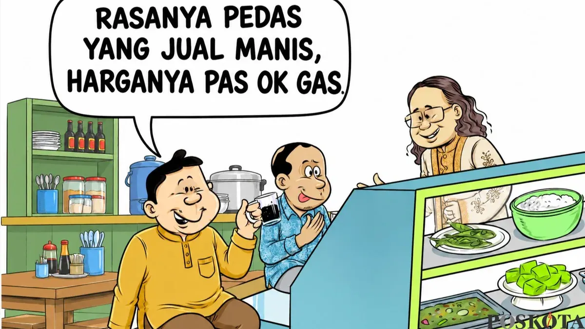 Obrolan warteg hari ini, Rabu, 21 Oktober 2026. (Sumber: Poskota/Arif Setiadi)