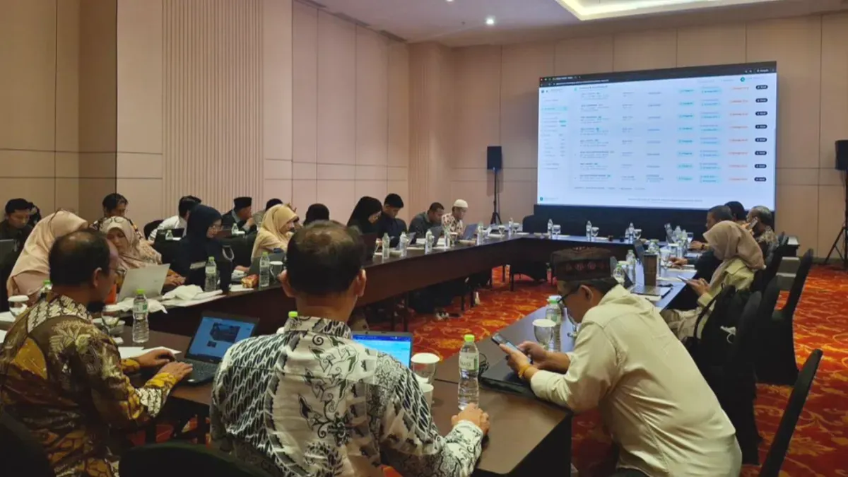 Uji publik platform e-Smart Komite Kemenag. (Sumber: Istimewa)