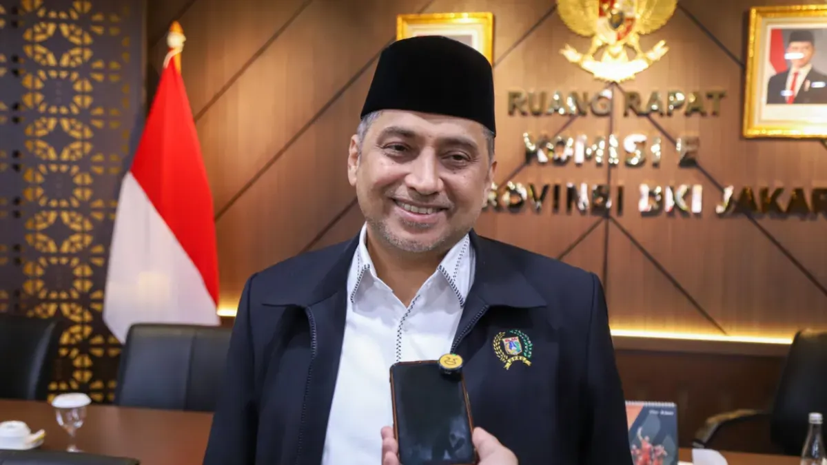 Ketua Bapemperda DPRD DKI Jakarta, Abdul Aziz. (Sumber: ddjp)