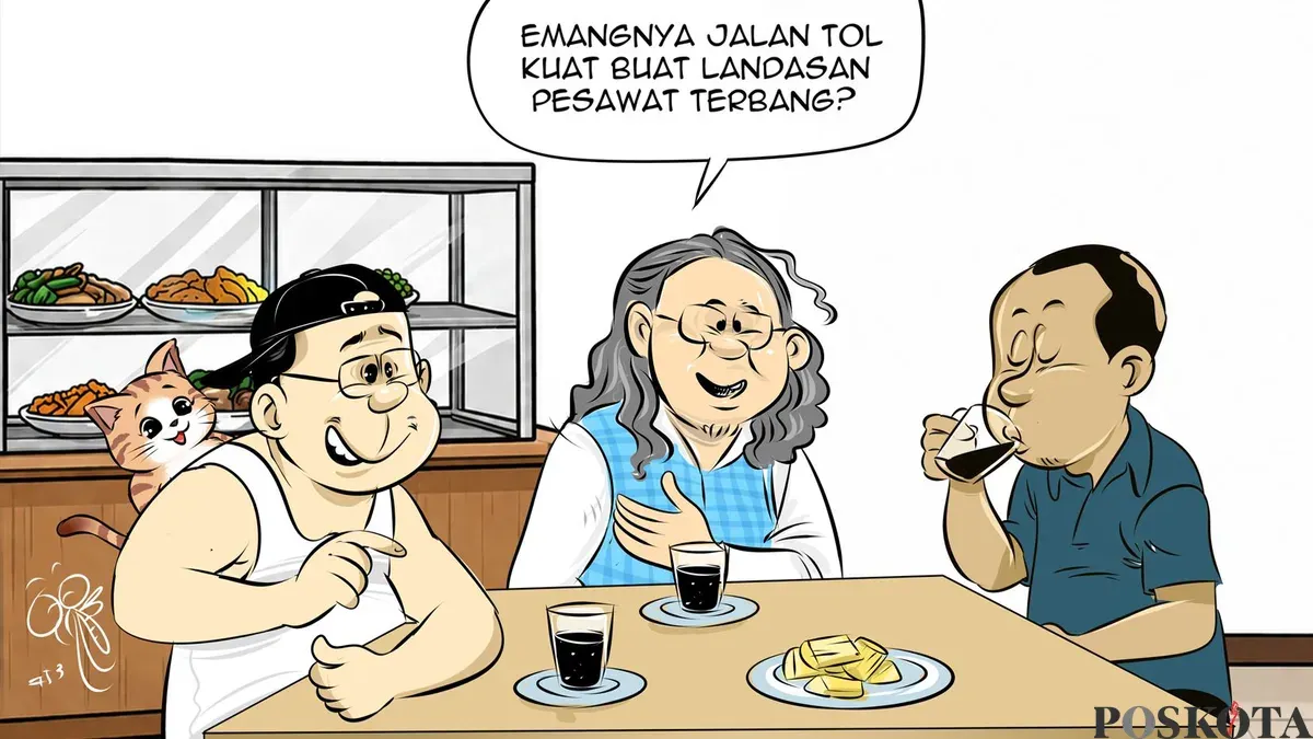 Obrolan warteg hari ini, Jumat, 23 Oktober 2026. (Sumber: Poskota/Arif Setiadi)