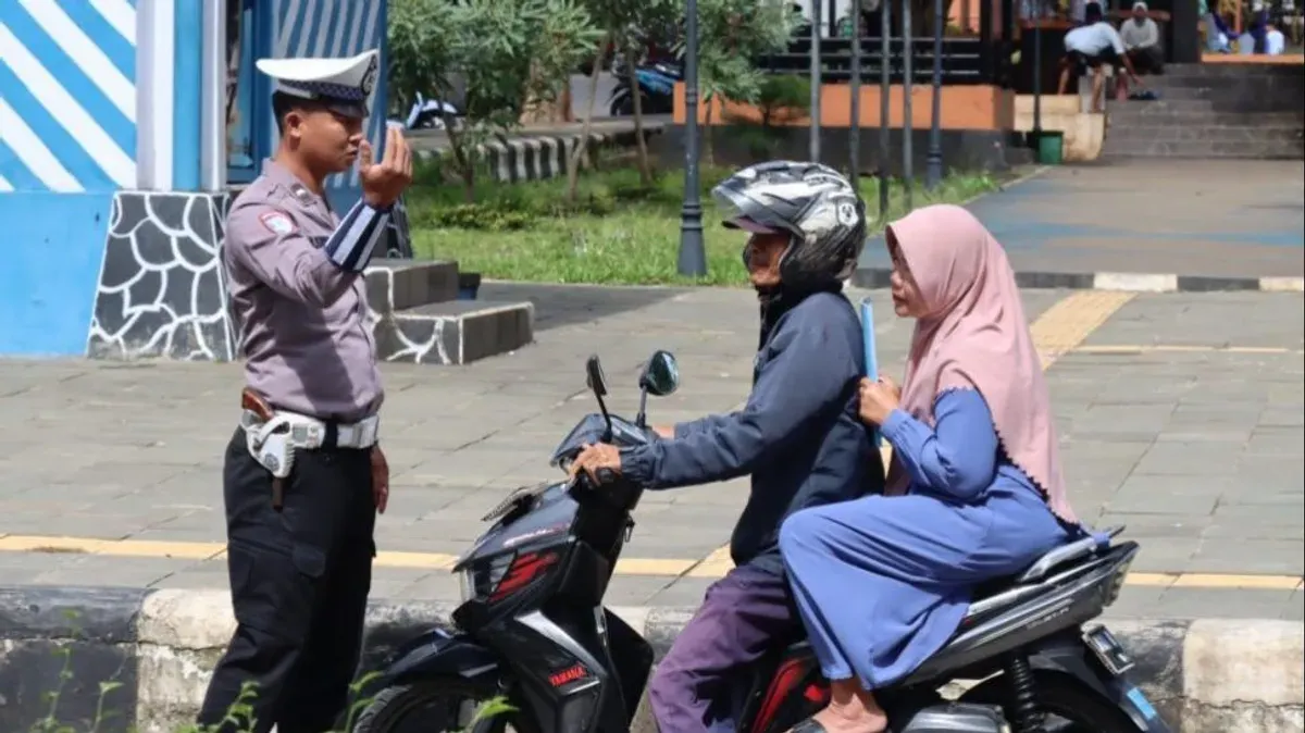 Ilustrasi penegakan aturan berlalu lintas di Kabupaten Pandeglang. (Sumber: Dok. Istimewa)