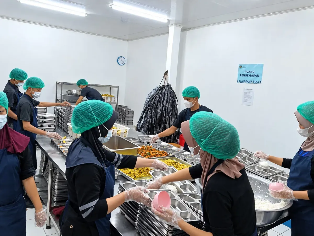 Kepala KPPG Bogor, Haidir, menyebut keberadaan dapur MBG telah menciptakan hampir 100 ribu lapangan kerja baru di tujuh wilayah guna mendorong ekonomi masyarakat. (Sumber: Istimewa)