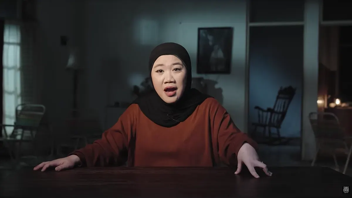 Nadia Omara KHW 400 “PULANG” viral dengan kisah horor penuh misteri. (Sumber: YouTube/Nadia Omara)