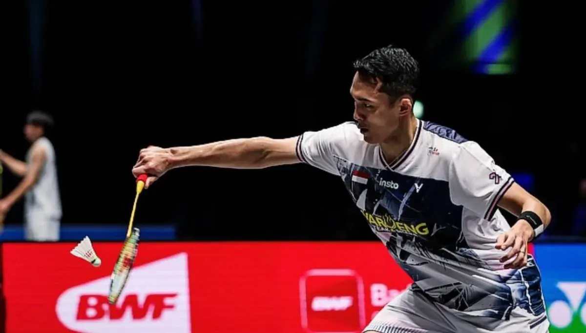 Jadwal perempat final Hylo Open 2026 hari ini menghadirkan empat wakil Merah Putih, salah satunya Jonatan Christie. (Sumber: Instagram/@jonatanchristieofficial)