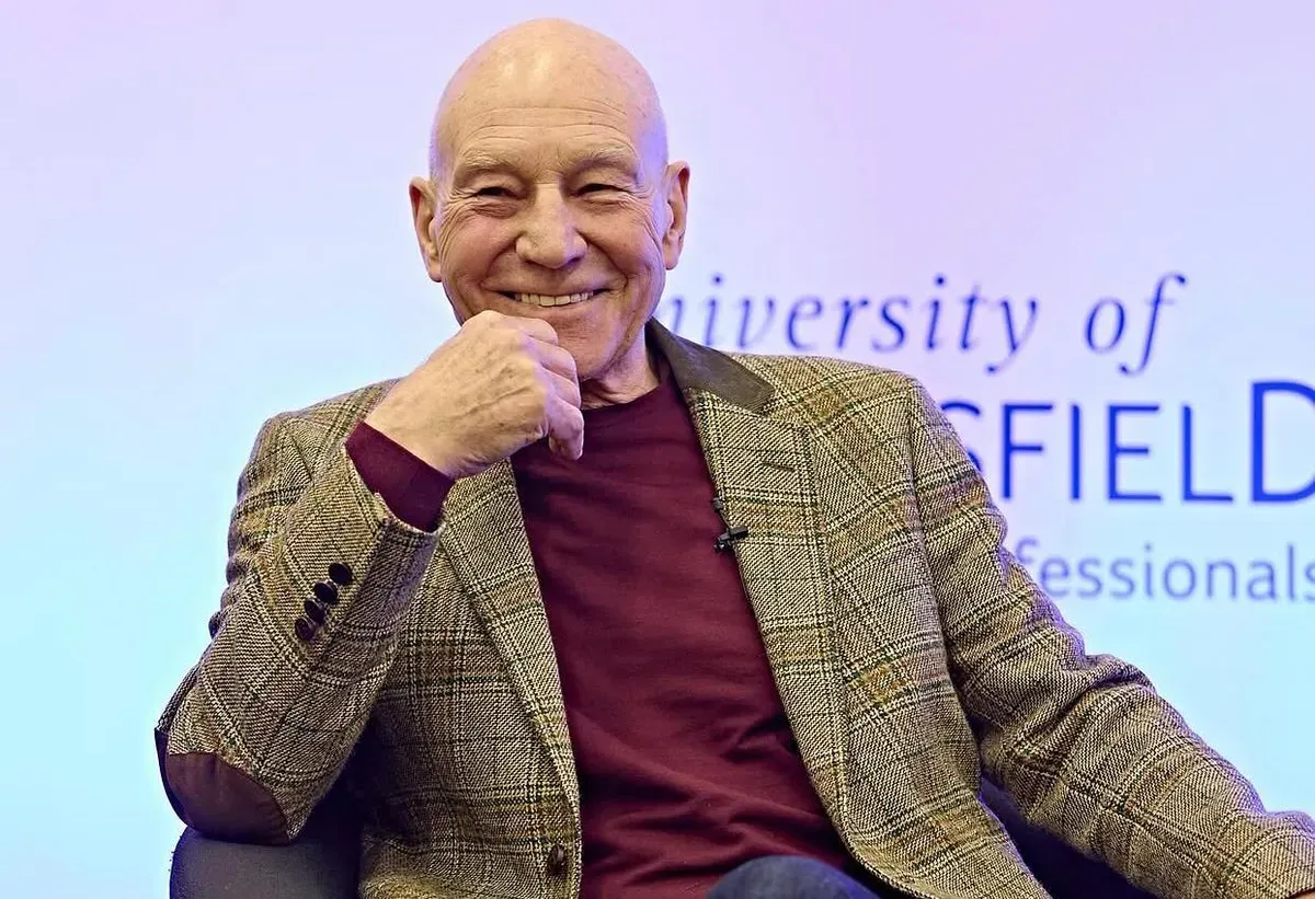 Bintang Star Trek, Patrick Stewart, meninggal di usia 86 tahun. (Sumber: Instagram/@sirpatstew)