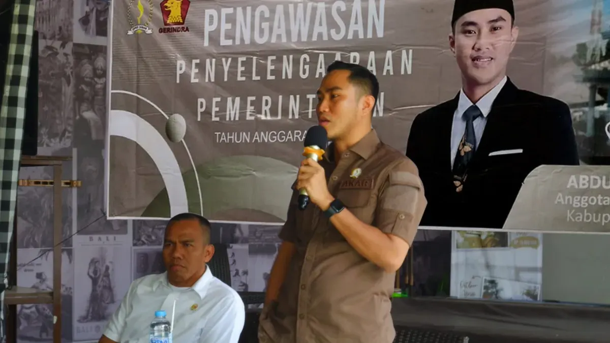 Anggota DPRD Provinsi Jawa Barat, Abdul Karim, menggelar kegiatan Pengawasan Penyelenggaraan Pemerintahan Tahun 2026 di Desa Mekarsari, Kecamatan Cianjur, Kabupaten Cianjur, Sabtu (8/8). (Sumber: Istimewa)
