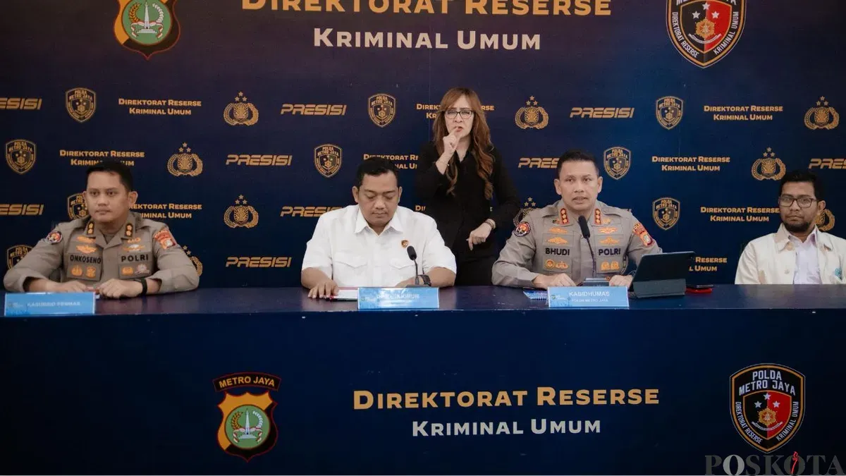 Polda Metro Jaya menetapkan 47 orang sebagai tersangka terkait kasus perusakan fasilitas umum dan penganiayaan setelah demonstrasi 27 Agustus 2026. (Sumber: Poskota/Ali Mansur)