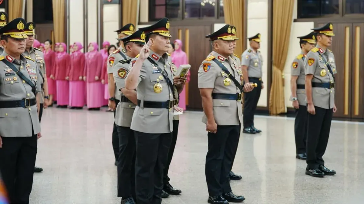 Sertijab sejumlah pejabat Polri di Rupattama Mabes Polri, Jakarta Selatan, Rabu, 2 September 2026. (Sumber: Dok. Polri)
