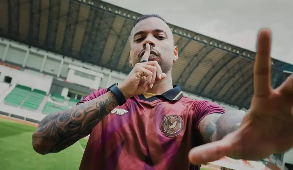 Gustavo Almeida resmi bergabung dengan Java United FC untuk memperkuat lini depan pada BRI Super League 2026/2027. (Sumber: Java United FC)
