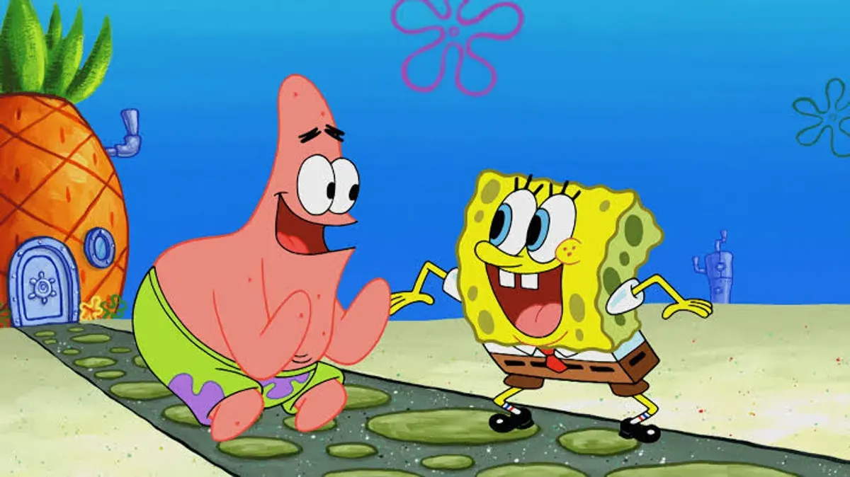 SpongeBob SquarePants kembali menjadi perhatian setelah tidak muncul dalam jadwal reguler GTV pada 3 September 2026. (Sumber: Nickeledeon)