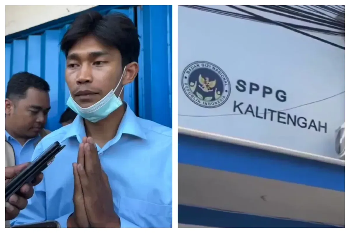 Kepala SPPG Kalitengah, Rafli Ridho turut disorot usai dugaan keracunan setelah konsumsi menu Makan Bergizi Gratis (MBG) di Kabupaten Sidoarjo, Jawa Timur. (Sumber: X/@ejaaipongg)
