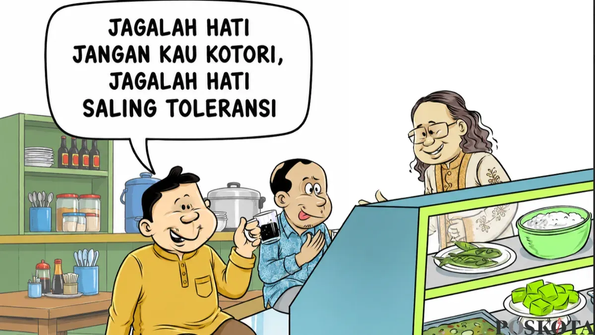 Ilustrasi Obrolan Warteg, Jumat, 4 September 2026. (Sumber: Pos Kota/ Arif Setiadi)