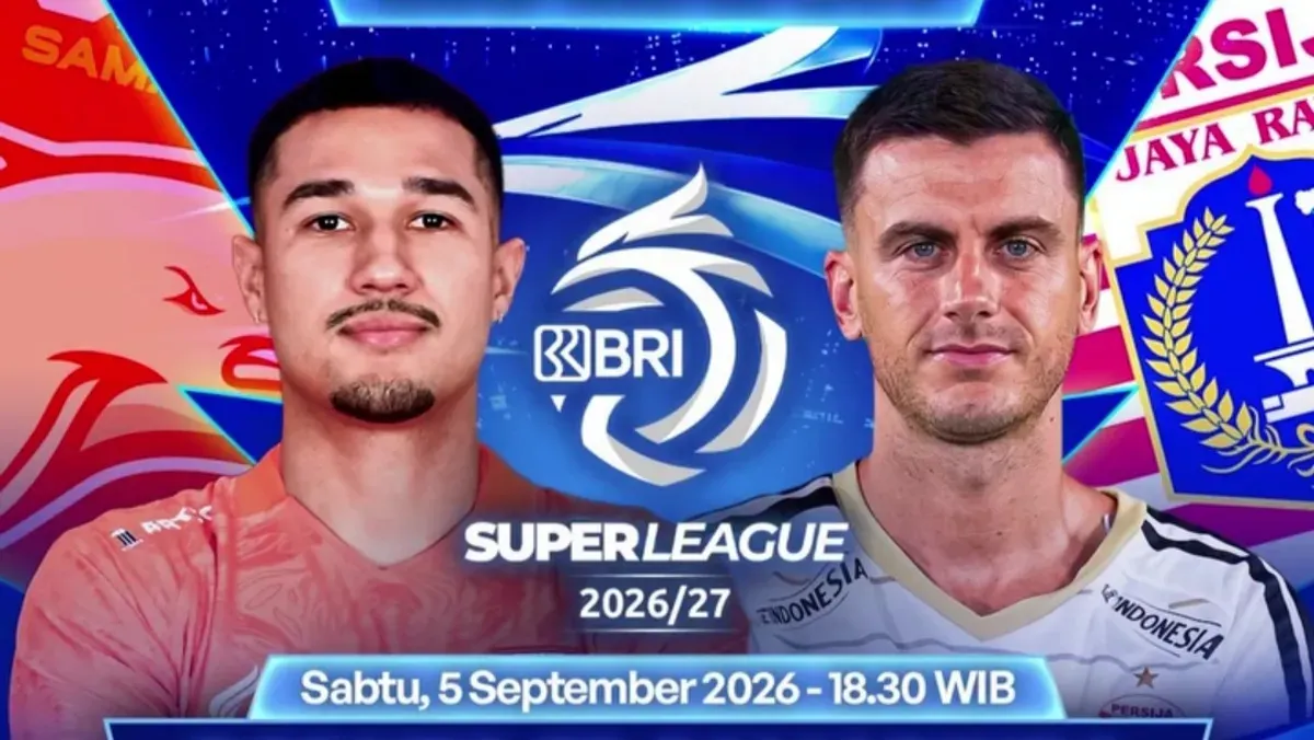 Nonton Borneo FC vs Persija Jakarta hari ini di Super League 2026/2027 bisa dari channel TV Indosiar. (Sumber: Instagram/@sports.indosiar)