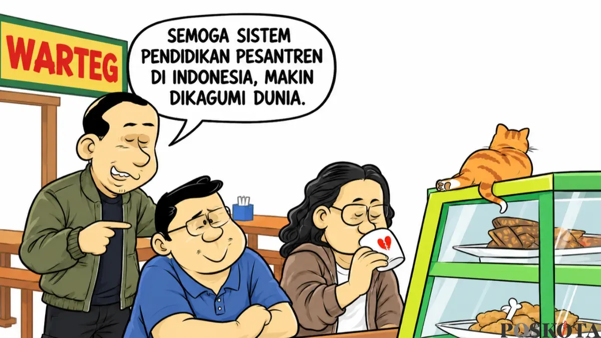 Ilustrasi Obrolan Warteg, Senin, 7 September 2026. (Sumber: Pos Kota/ Arif Setiadi)