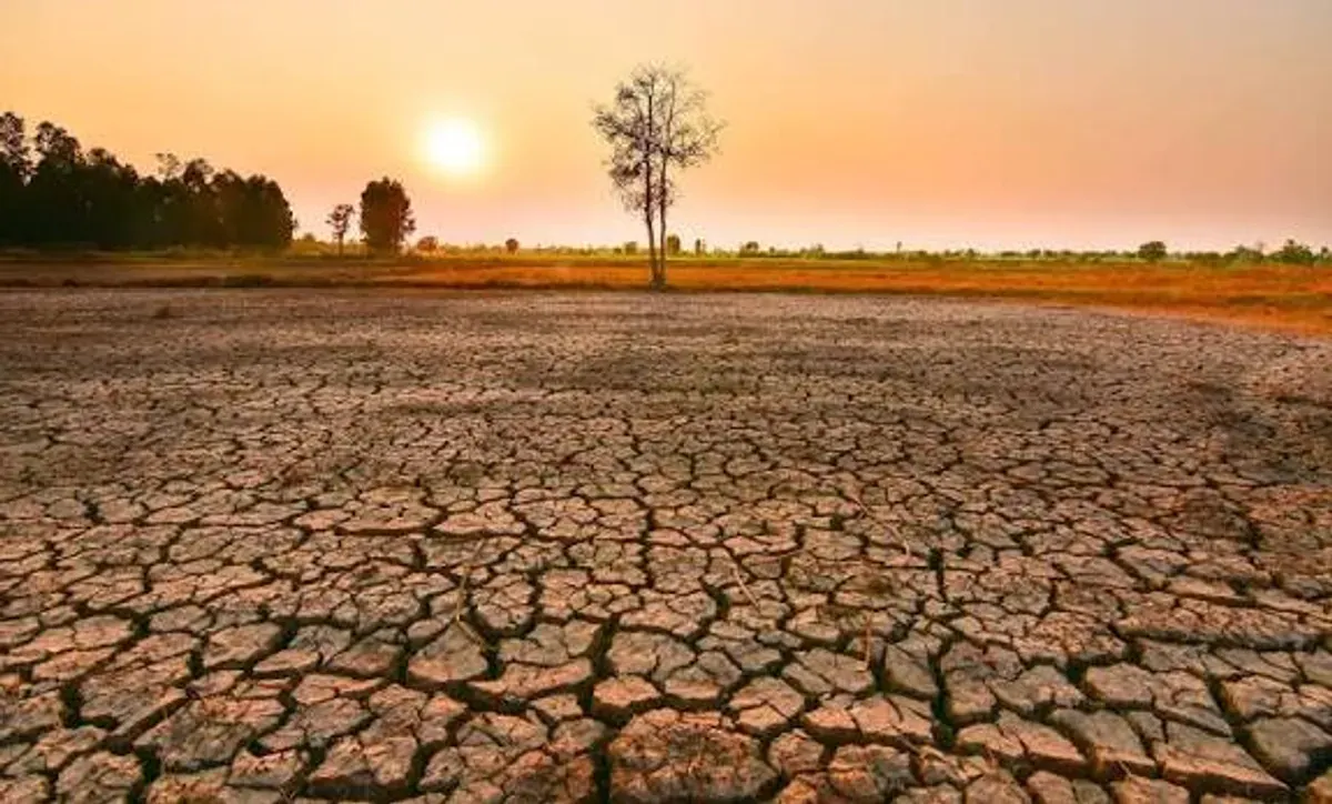 Ilustrasi kekeringan disebabkan fenomena El Nino di Samudra Pasifik. (Sumber: Wikimedia Commons)