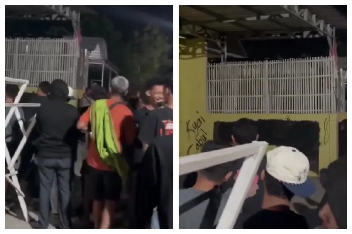 Ponpes Al-Hidayat di Kecamatan Kayen, Kabupaten Pati, menjadi sorotan setelah warga mendatangi lokasi terkait kabar dugaan kekerasan seksual. (Sumber: X/@KangDien_Wae)
