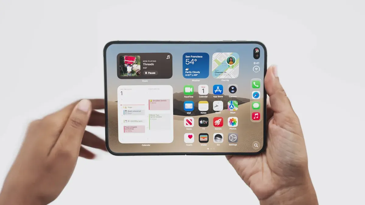 Harga dan jadwal penjualan iPhone Duo di Indonesia tengah menjadi perhatian setelah perangkat resmi diperkenalkan Apple. (Sumber: X/@theapplehub)