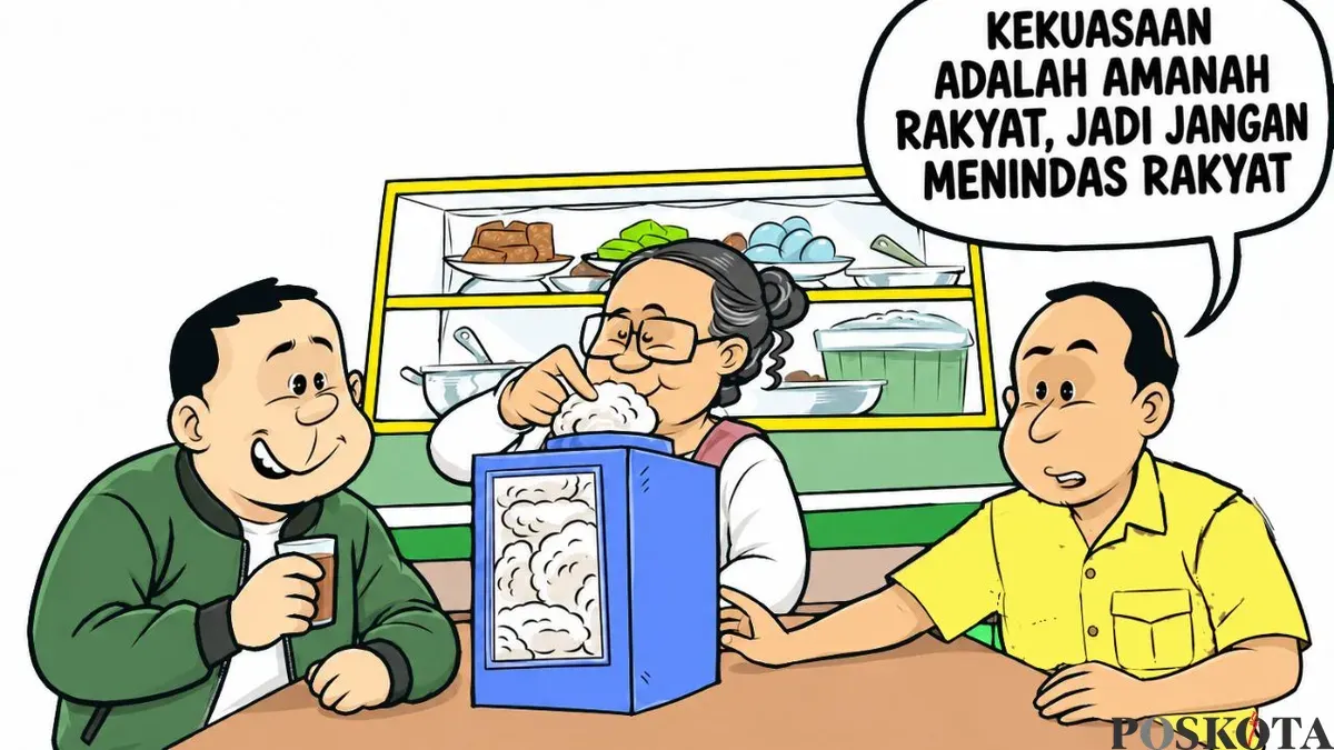 Obrolan warteg edisi hari ini, Kamis, 10 September 2026. (Sumber: Poskota/Arif Setiadi)