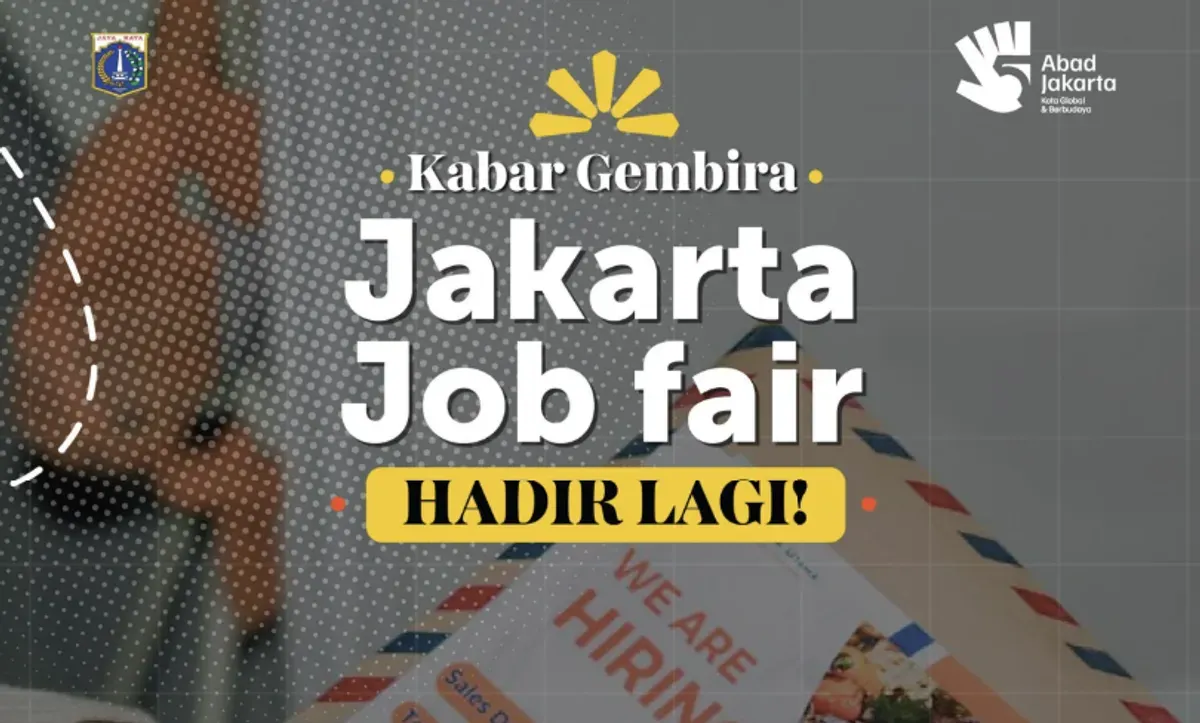 Jakarta Pusat Job Connect 2026 menghadirkan peluang kerja dari 44 perusahaan melalui job fair online dan offline di Jakarta Pusat. (Sumber: Instagram/@dkijakarta)