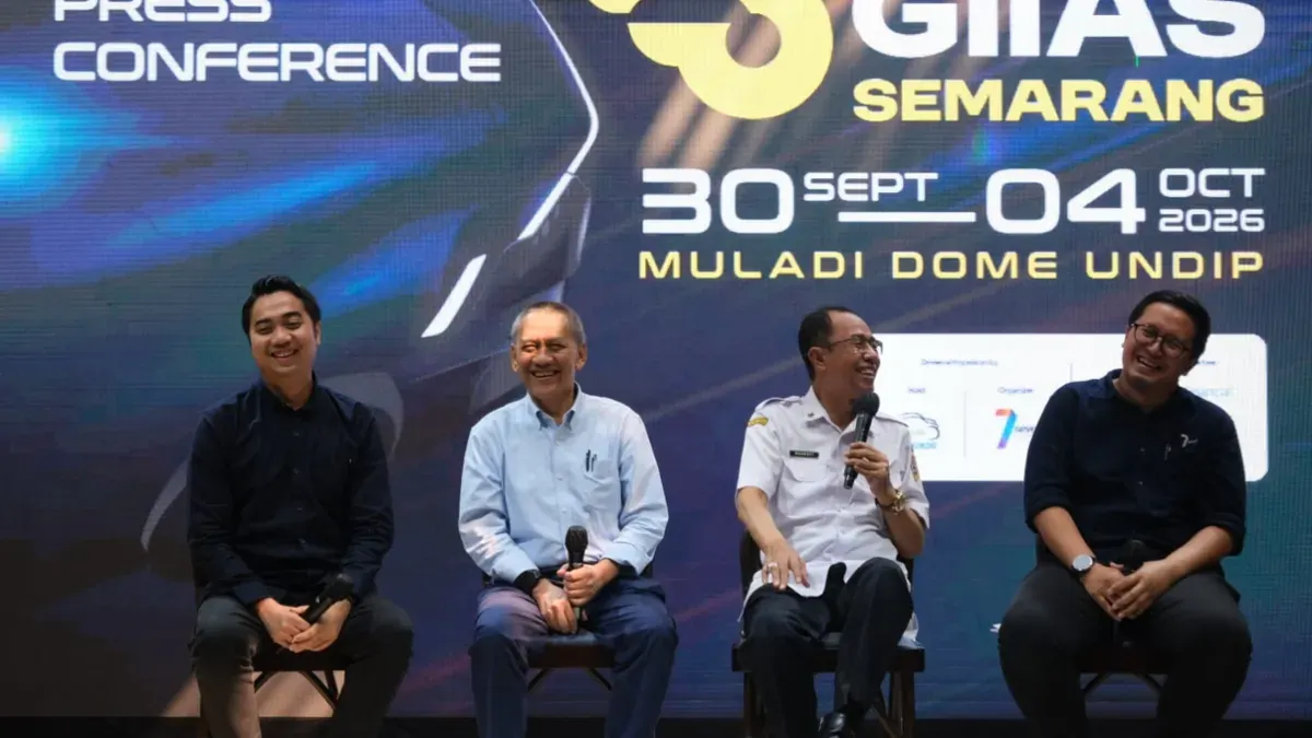 Konferensi pers GIIAS Semarang 2026. (Sumber: GIIAS)