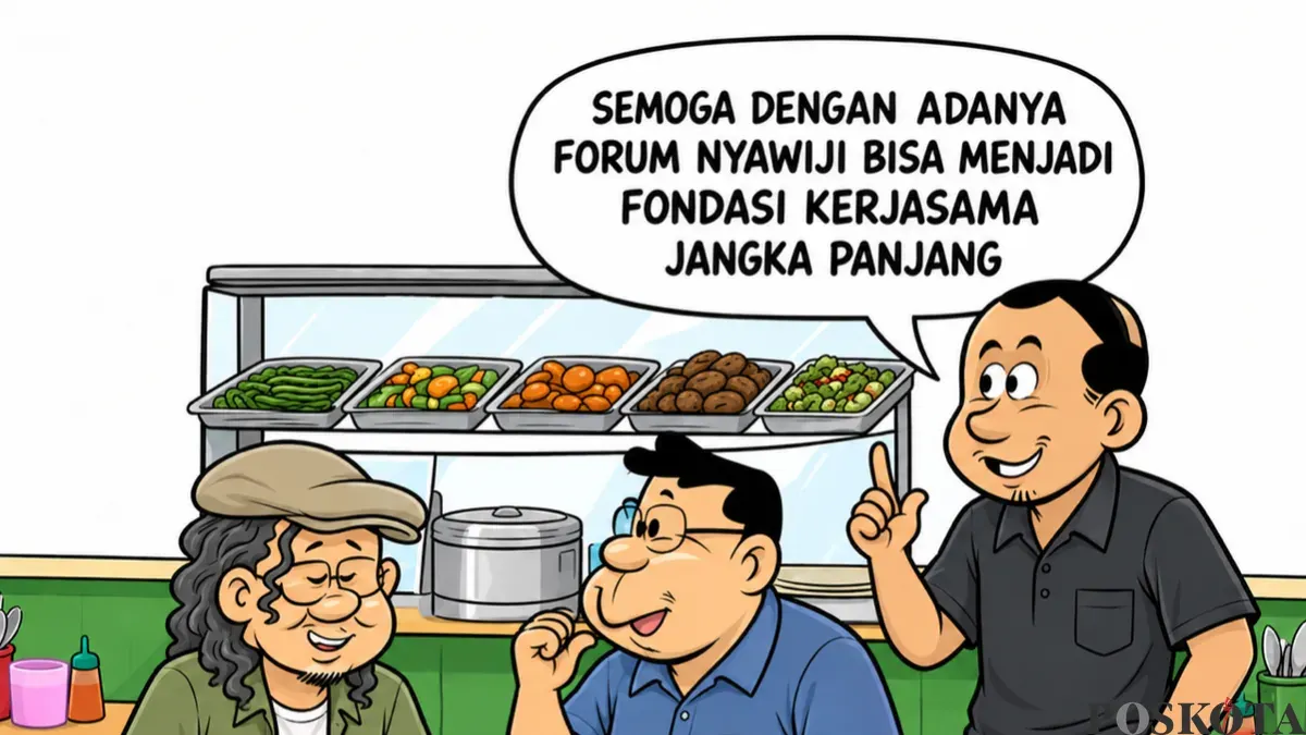 Ilustrasi obrolan warteg, Jumat, 18 September 2026. (Sumber: Pos Kota/ Arif Setiadi)