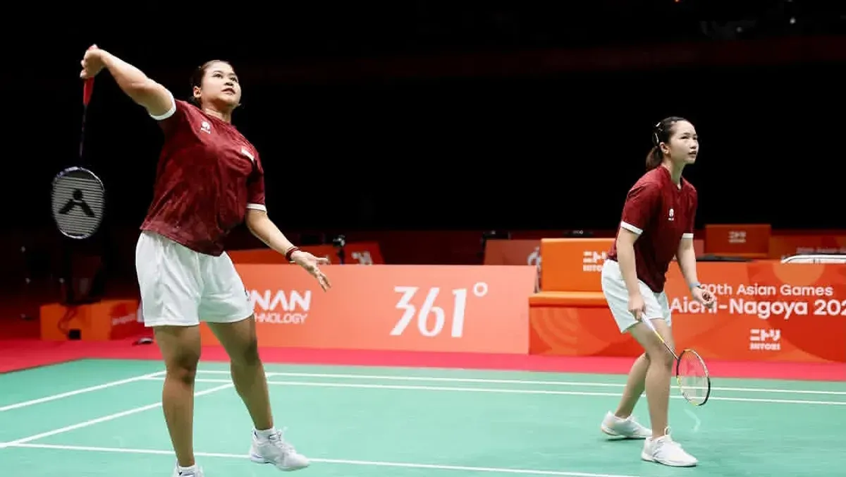 Jadwal perempat final badminton beregu putri di Asian Games 2026. (Sumber: Instagram/@badminton.ina)