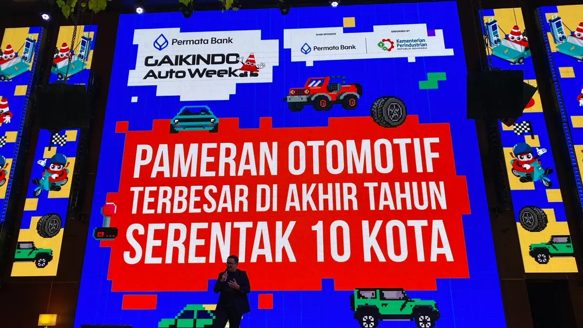 Press Conference GAIKINDO Auto Week 2026 yang berlangsung di Jakarta Selasa, 22 September 2026 (Sumber: Poskota/Herdyan Anugrah)
