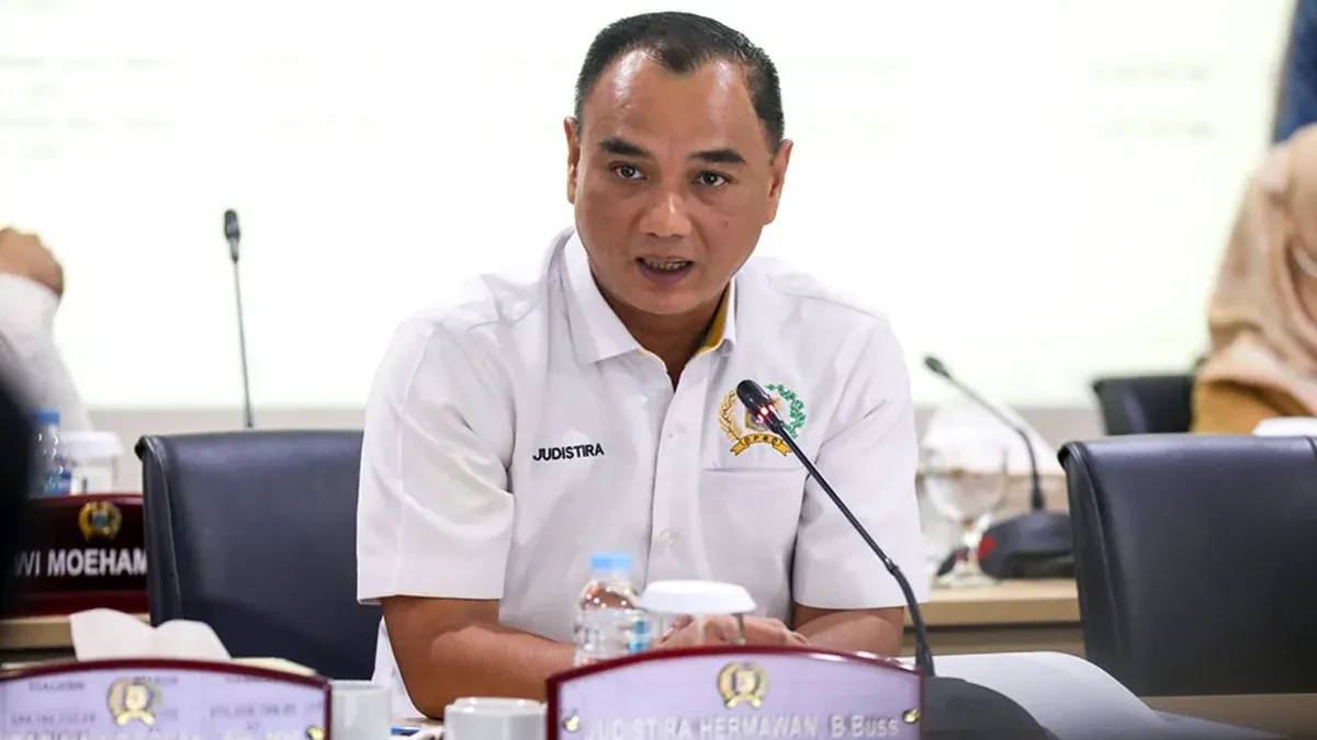 Ketua Fraksi Partai Golkar DPRD Jakarta, Judhistira Hermawan. (Sumber: Dok. Istimewa)