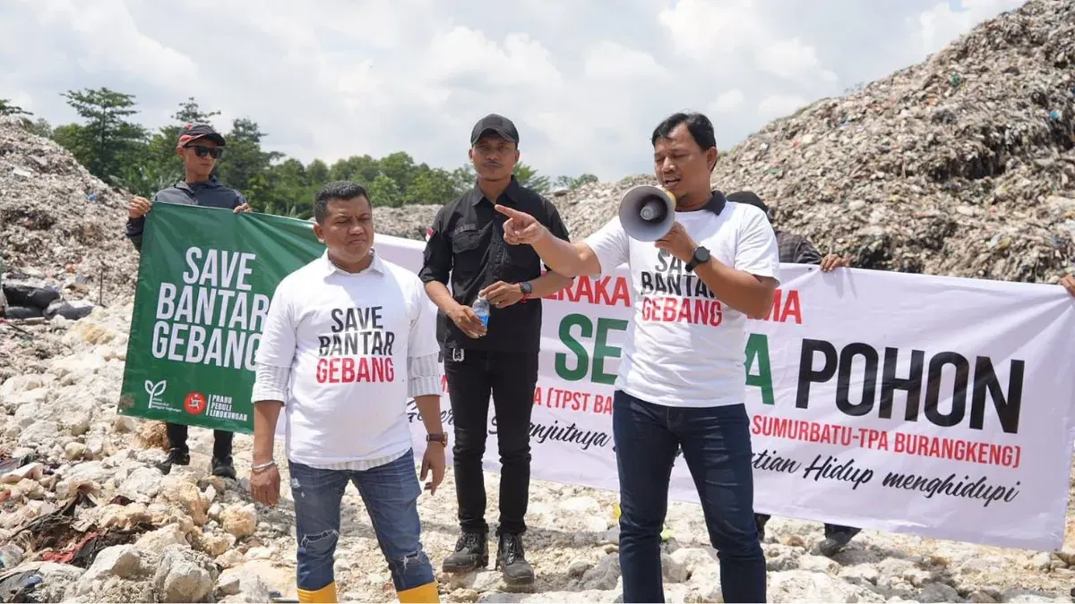 TPST Bantargebang, Ciketing Udik, Bantar Gebang, Kota Bekasi. (Sumber: Dok. Istimewa)