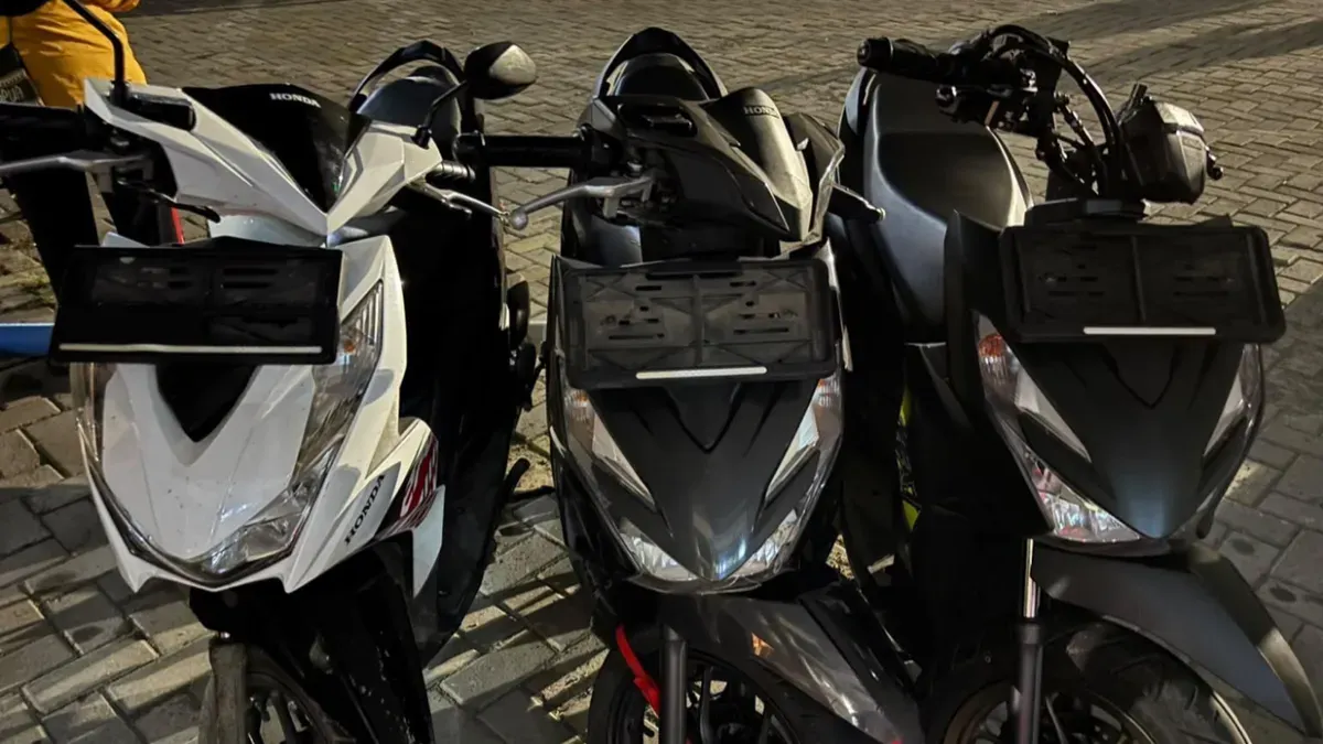 Barang bukti yang berhasil diamankan oleh pihak kepolisian. (Sumber: Istimewa)