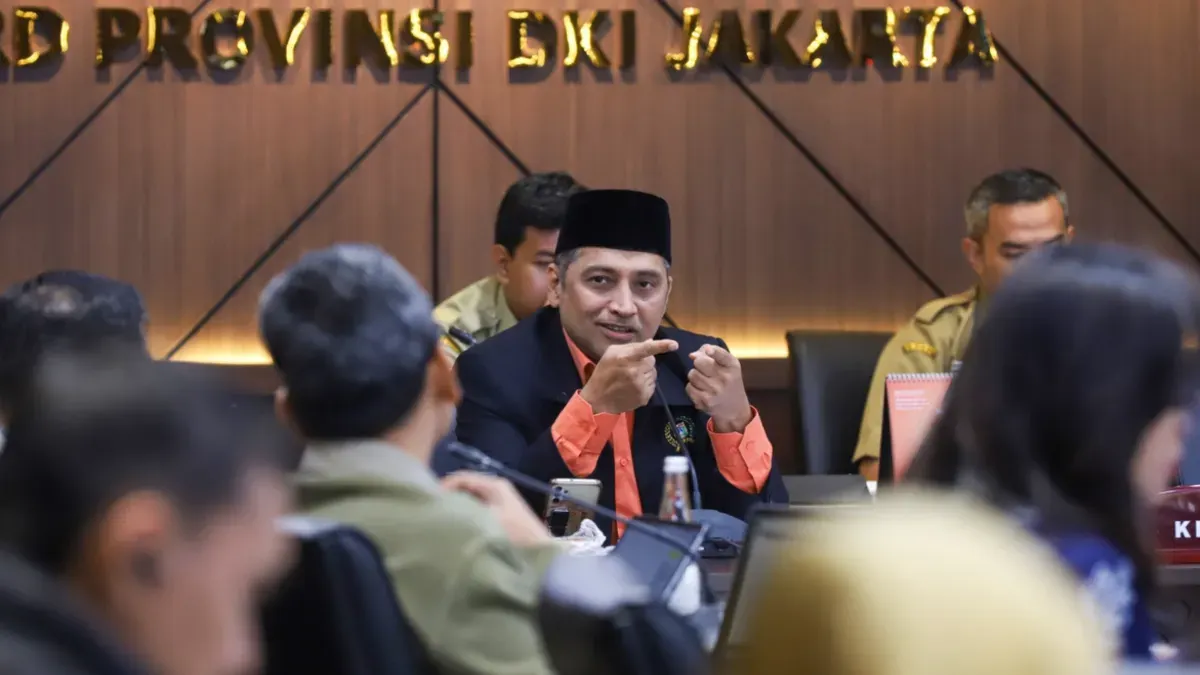 Ketua Bapemperda DPRD DKI Abdul Aziz. (Sumber: DDJP)