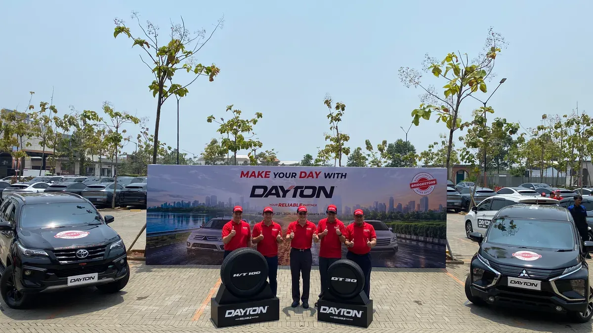 Dayton sub-brand dari Bridgestone resmi meluncurkan 2 produk ban perdananya di Indonesia (Sumber: Poskota/Herdyan Anugrah)