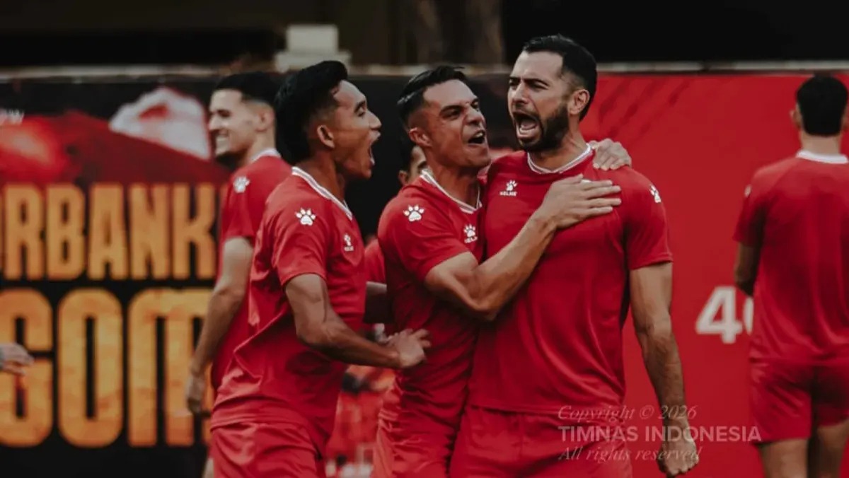 Prediksi susunan pemain Timnas Indonesia vs Singapura di FIFA ASEAN Cup 2026. (Sumber: Instagram/@timnasindonesia)