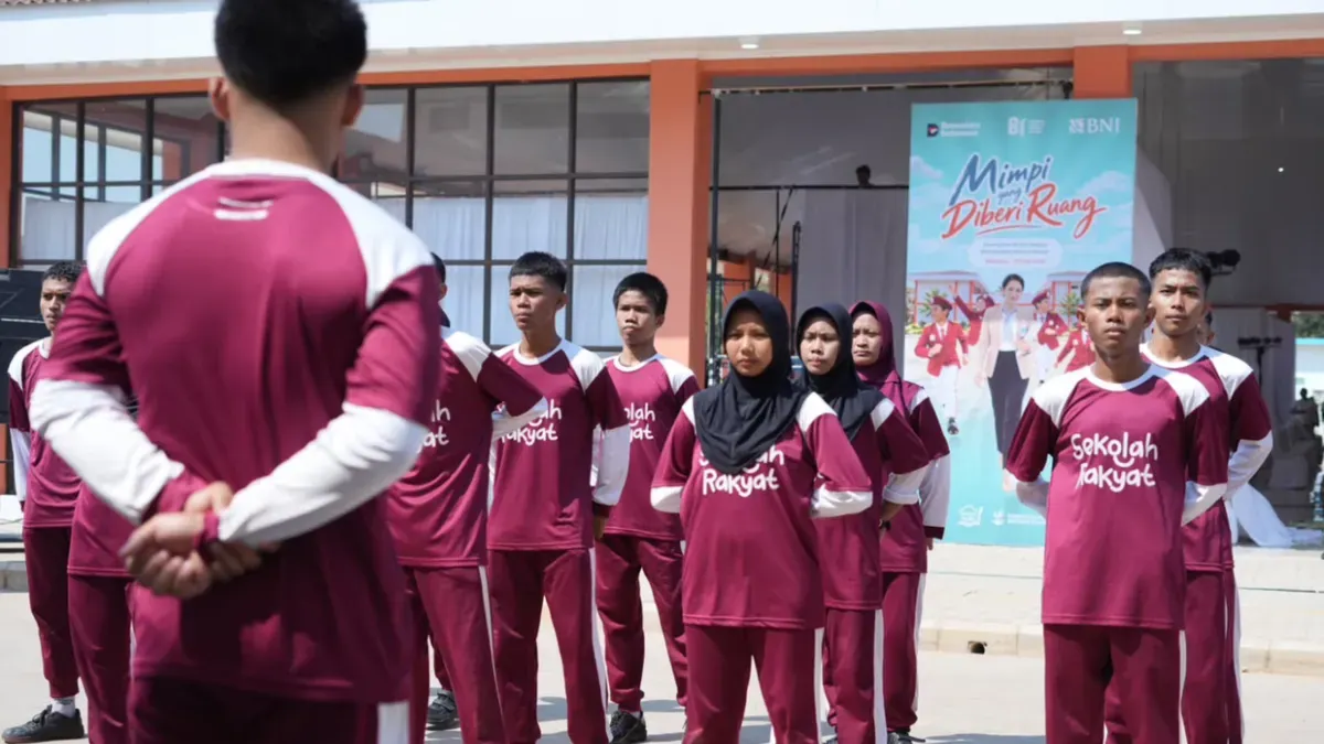 Program BNI Sahabat Sekolah Rakyat. (Sumber: BNI)
