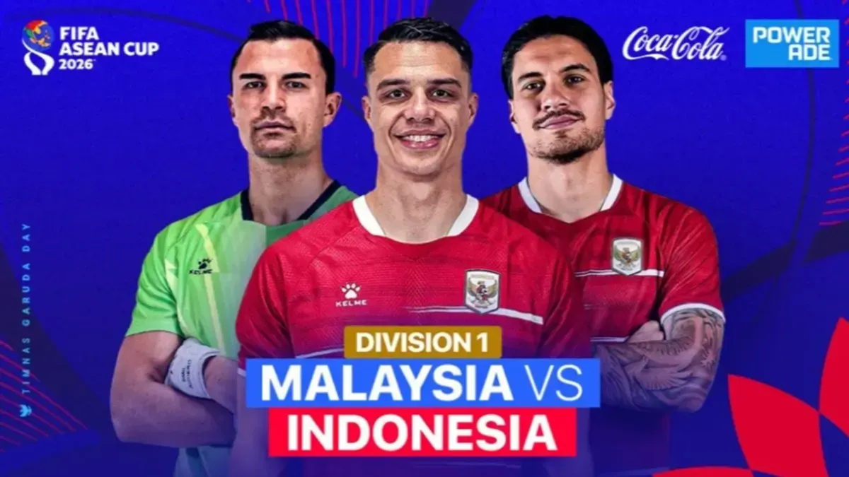 Link live streaming Timnas Indonesia vs Malaysia FIFA ASEAN Cup 2026 malam hari ini, Senin, 28 September 2026. (Sumber: Vidio)