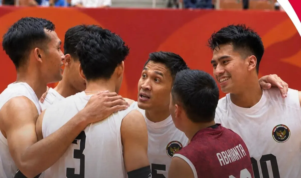 Link live streaming dan skor hasil voli putra Indonesia vs Iran Asian Games 2026. (Sumber: Instagram/@mojisports_)