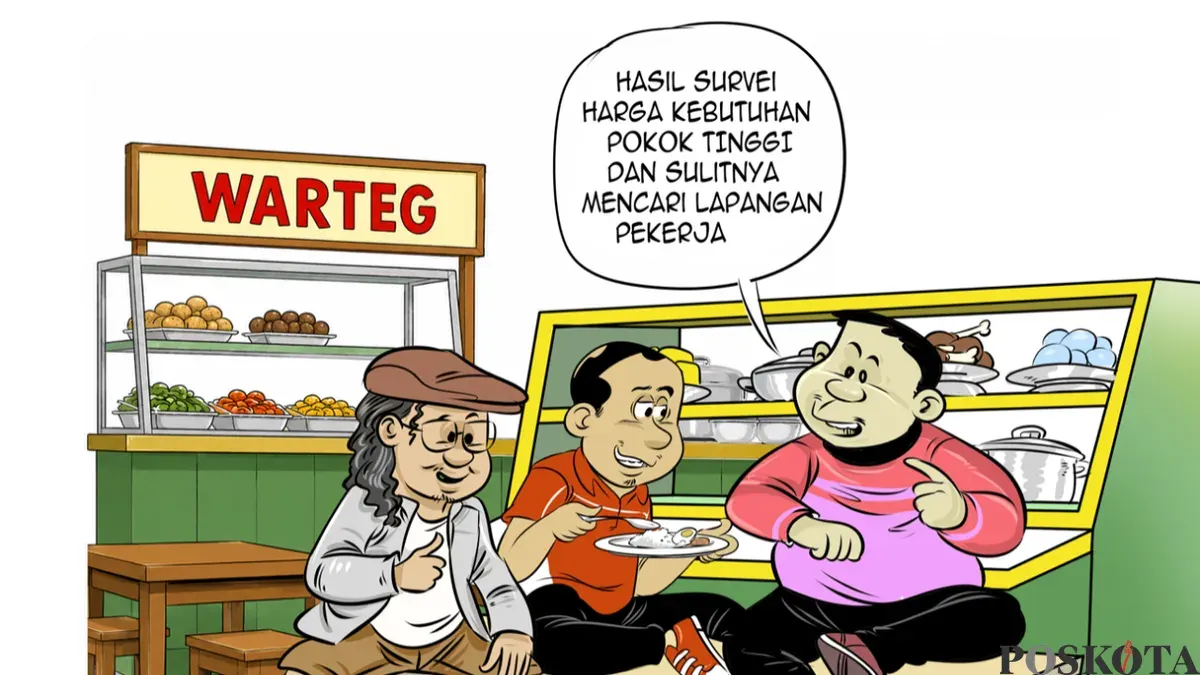 Ilustrasi Obrolan Warteg, Selasa, 29 September 2026. (Sumber: Poskota/Arif Setiadi)