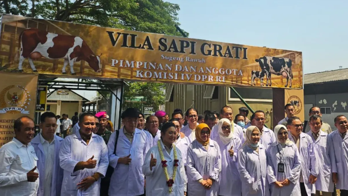 Kunjungan Komisi IV DPR RI bersama Kementerian Pertanian ke KUTT Suka Makmur Grati, Kabupaten Pasuruan, Jawa Timur. (Sumber: Istimewa)