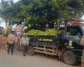 Penertiban pedagang di Kabupaten Tangerang. (Sumber: Istimewa)
