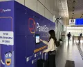 Layanan smart locker di Stasiun Whoosh Halim-Padalarang. (Sumber: KCIC)