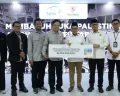 Baznas RI kembali menerima infak kemanusiaan tahap keempat dari Lembaga Amil Zakat (LAZ) Rumah Yatim Arrohman sebesar Rp700 juta. (Sumber: Baznas)