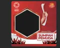 Twibbon Hari Sumpah Pemuda 2026 bisa digunakan untuk memeriahkan peringatan 28 Oktober sekaligus menyebarkan semangat persatuan, perjuangan, dan kepedulian generasi muda. (Sumber: Twibonize)